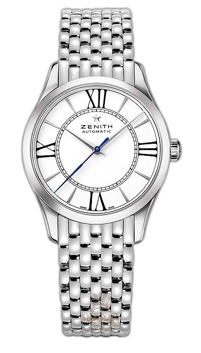 Zenith Elite Watch 03.2310.679/38.M2310 33 mm Stainless steel Case White Dial