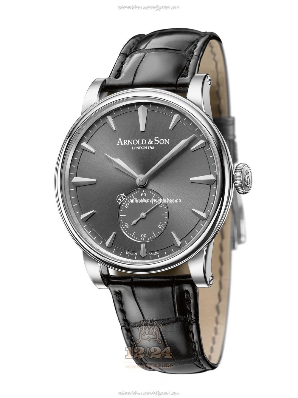 Arnold Son Royal Collection Watch 1LCAS.S02A.C111S Stainless steel Case Gray Dial