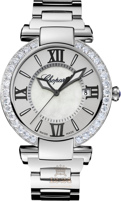 Chopard Imperiale Watch 388531-3004 40 mm Stainless steel Case White Silver Dial