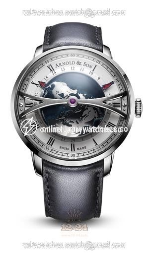 Arnold Son Instrument Collection Watch 1WTAS.S01A.D137S Stainless steel Case White Silver Dial