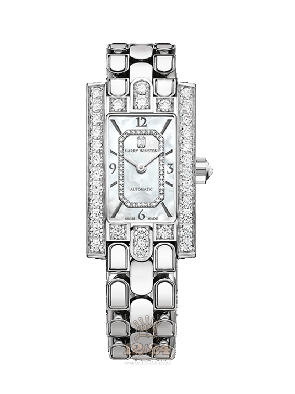 Harry Winston The Avenue Collection Watch AVEAHM21WW002 21 mm White gold Case White Dial