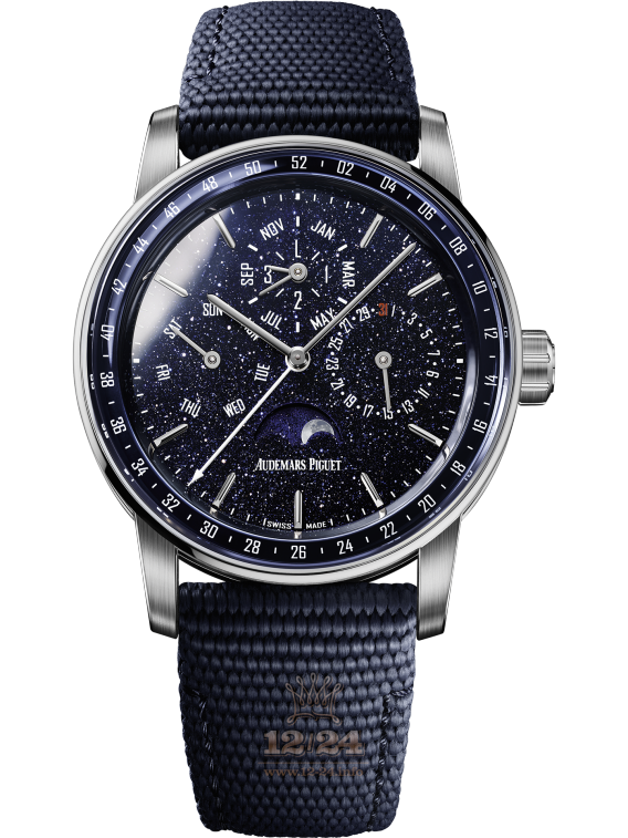 Audemars Piguet Code 11.59 Watch 26394BC.OO.D027KB.01 41 mm White gold Case Dark blue Dial