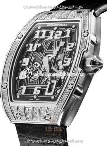 Richard Mille Men's Collection Watch RM 67-01 Extra Flat titanium 39 mm Titanium Case
