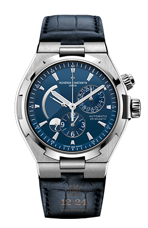 Vacheron Constantin Overseas Watch 47450/000A-9039 42 mm Stainless steel Case Dark blue Dial