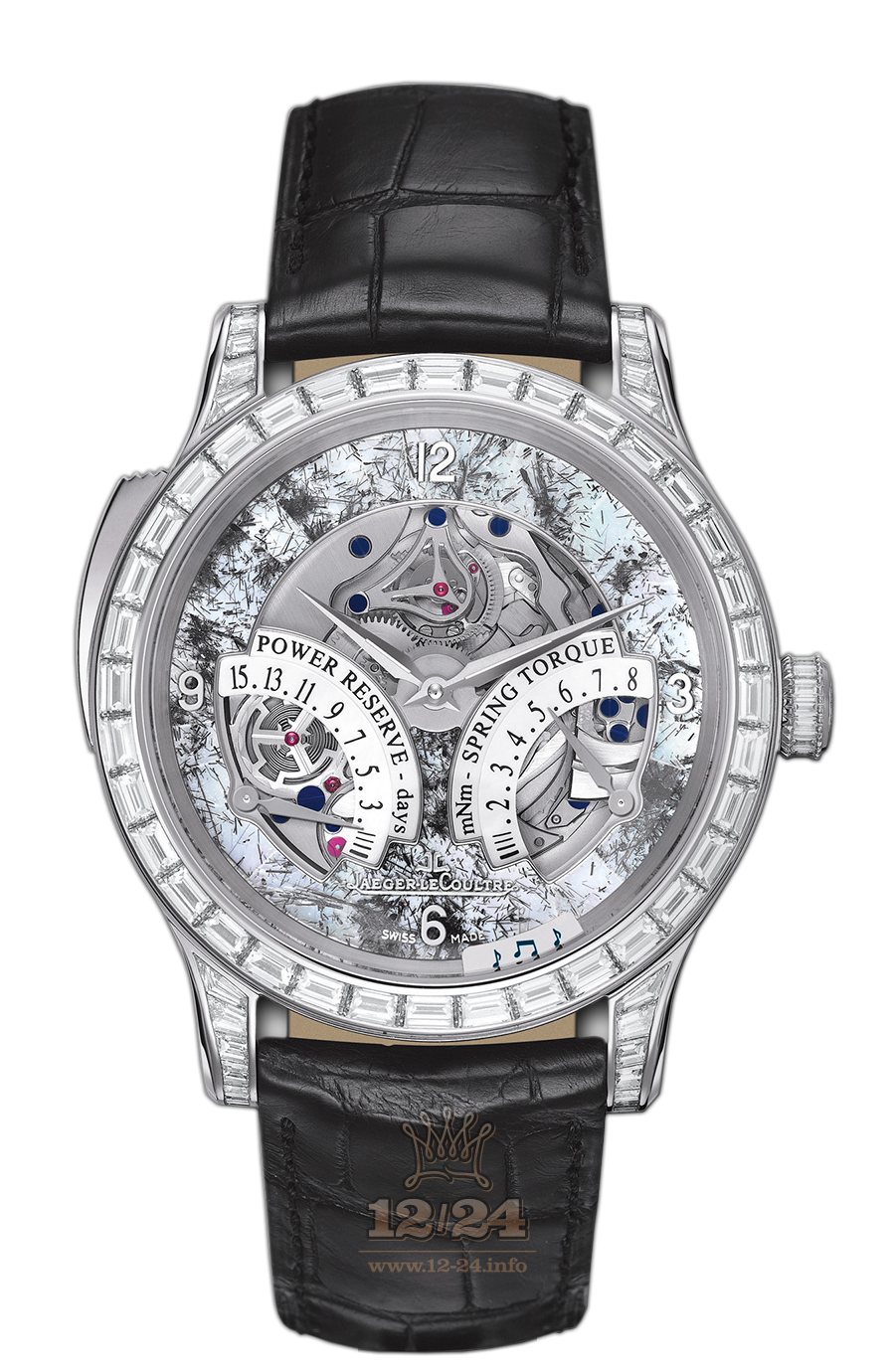 Jaeger-LeCoultre Master Watch 1646427 44 mm Platinum Case Silver Dial