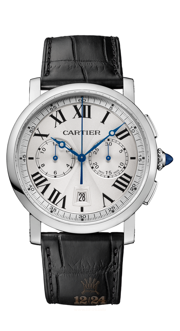 Cartier Rotonde de Cartier Watch WSRO0002 40 mm Stainless steel Case Silver Dial