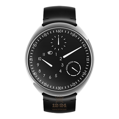 Ressence Type 1 Watch TYPE 1B Black 42 mm Titanium Case Black Dial