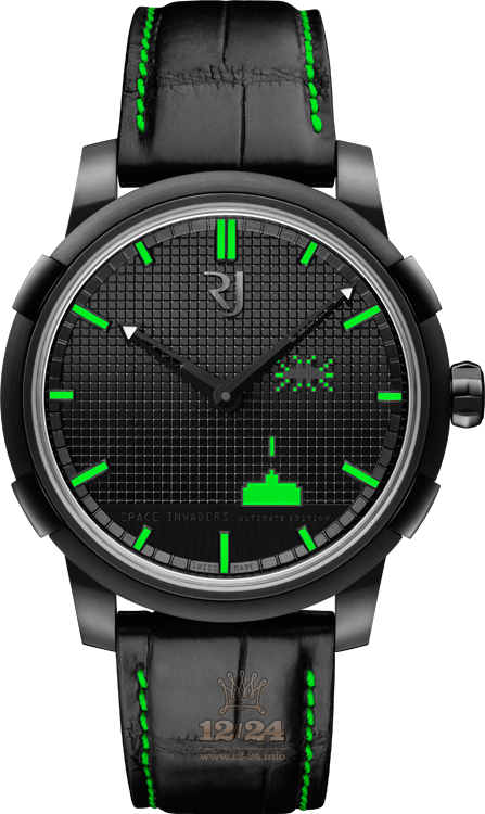 Romain Jerome Collaborations Watch RJ.M.AU.020.12 43 mm Stainless steel PVD coating Case Black Dial