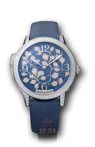 Jaeger-LeCoultre Rendez-Vous Watch 35034E1 39 mm White gold Case Silver Dark blue Dial