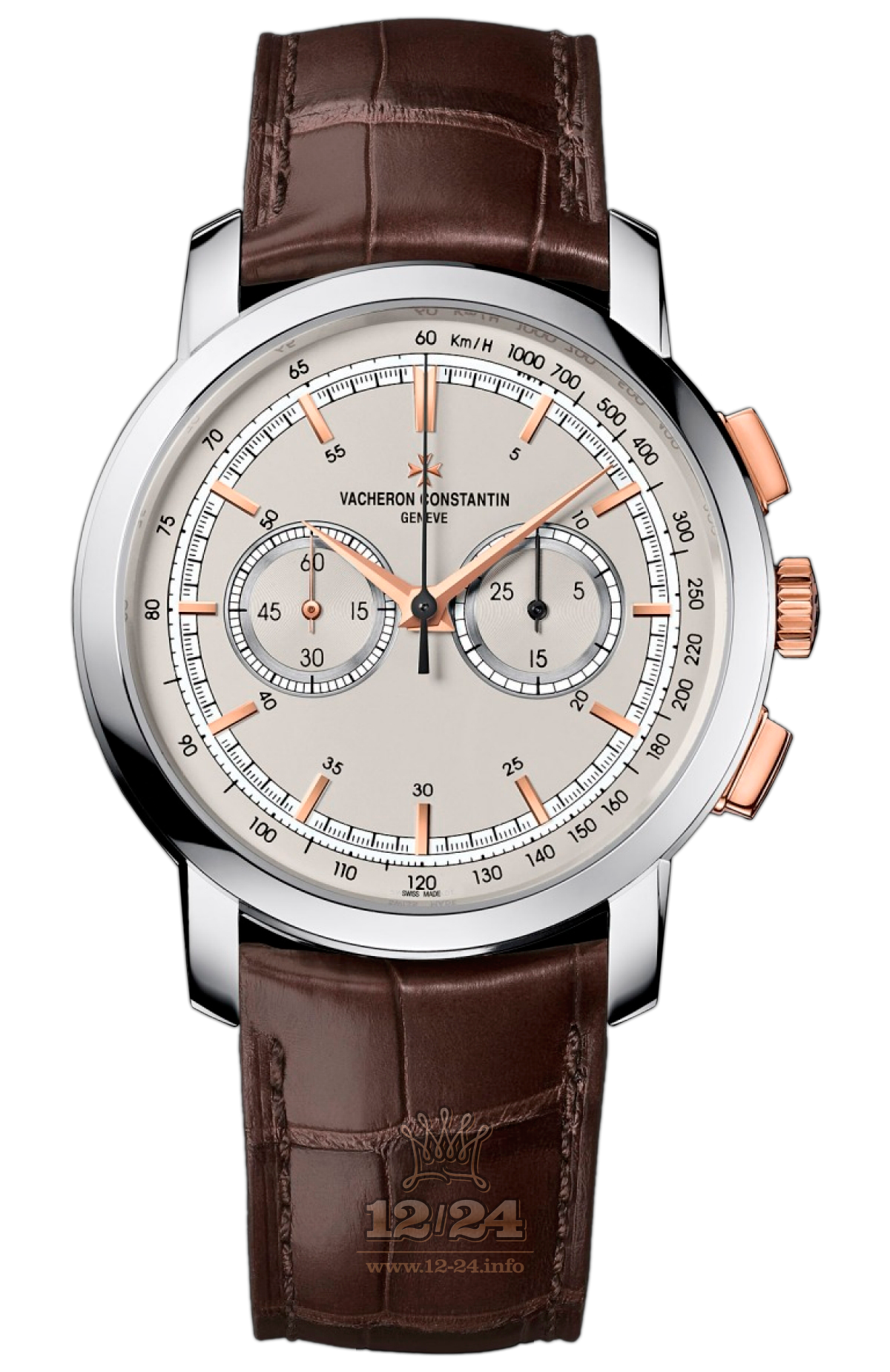 Vacheron Constantin Patrimony Watch 47192/000B-9828 42 mm White gold Case Gray Dial