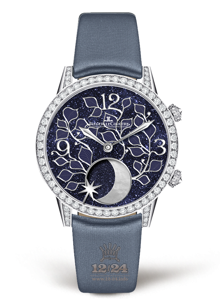 Jaeger-LeCoultre Rendez-Vous Watch 35334E1 39 mm White gold Case Dark blue Purple Dial