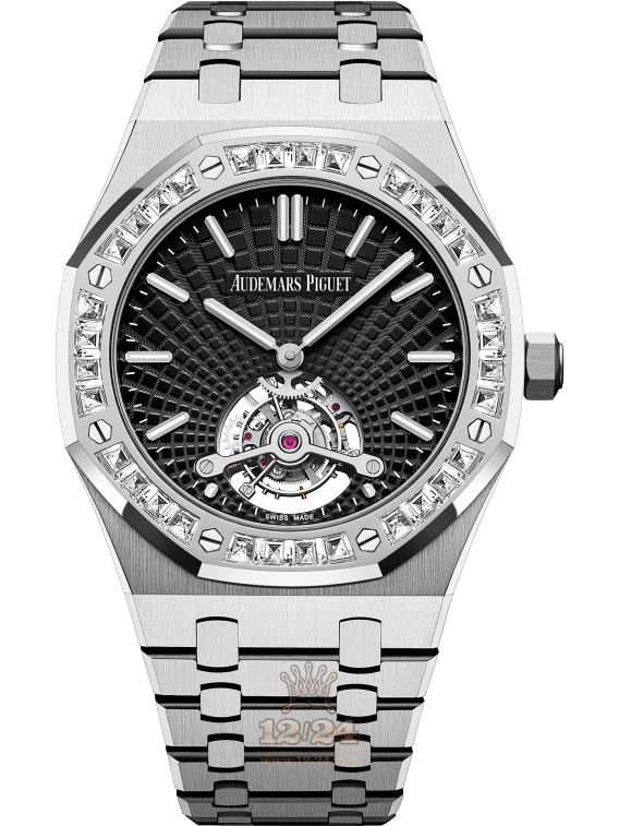 Audemars Piguet Royal Oak Watch 26521BC.ZZ.1220BC.01 41 mm White gold Case Black Dial
