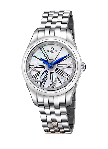 Perrelet Diamond Watch A2065/8 36 mm Stainless steel Case White Dial