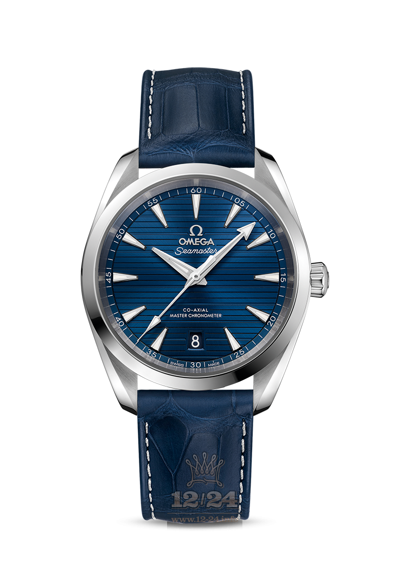 Omega Aqua Terra 150 M Watch 220.13.38.20.03.001 38 mm Stainless steel Case Dark blue Dial