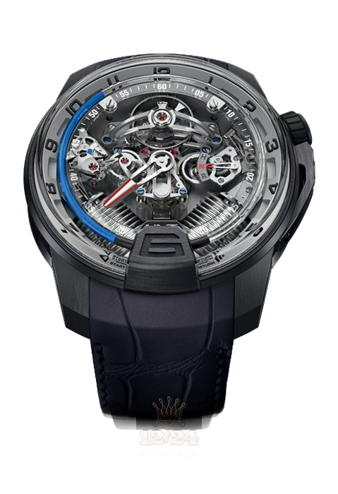 HYT H2 Watch 248-vg-00-bf-av 49 mm Titanium PVD coating Case