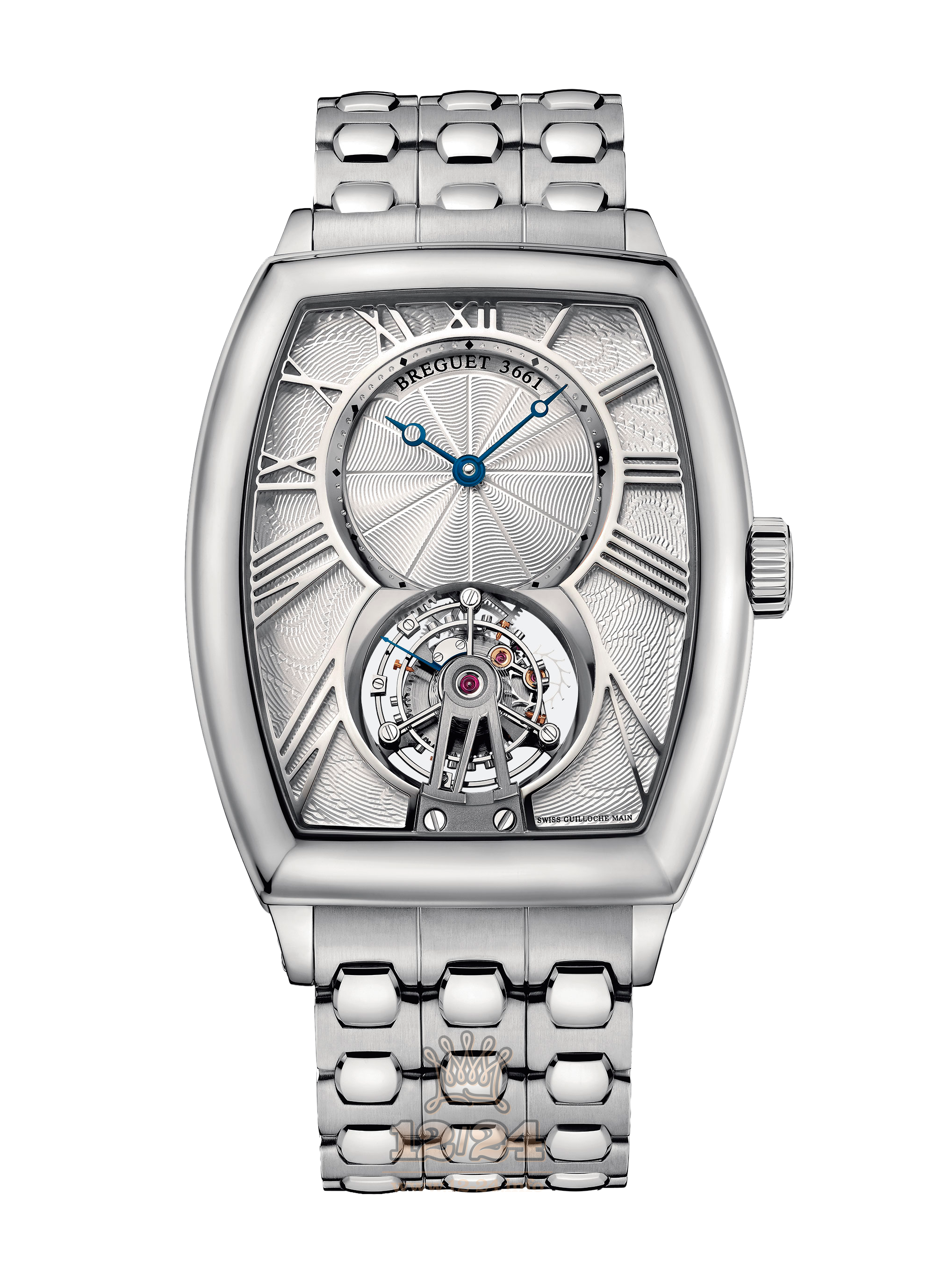 Breguet Heritage Watch 5497PT/12/PB0 42 mm Platinum Case Silver Dial