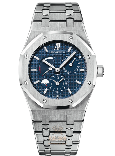 Audemars Piguet Royal Oak Watch 26120ST.OO.1220ST.02 39 mm Stainless steel Case Dark blue Dial