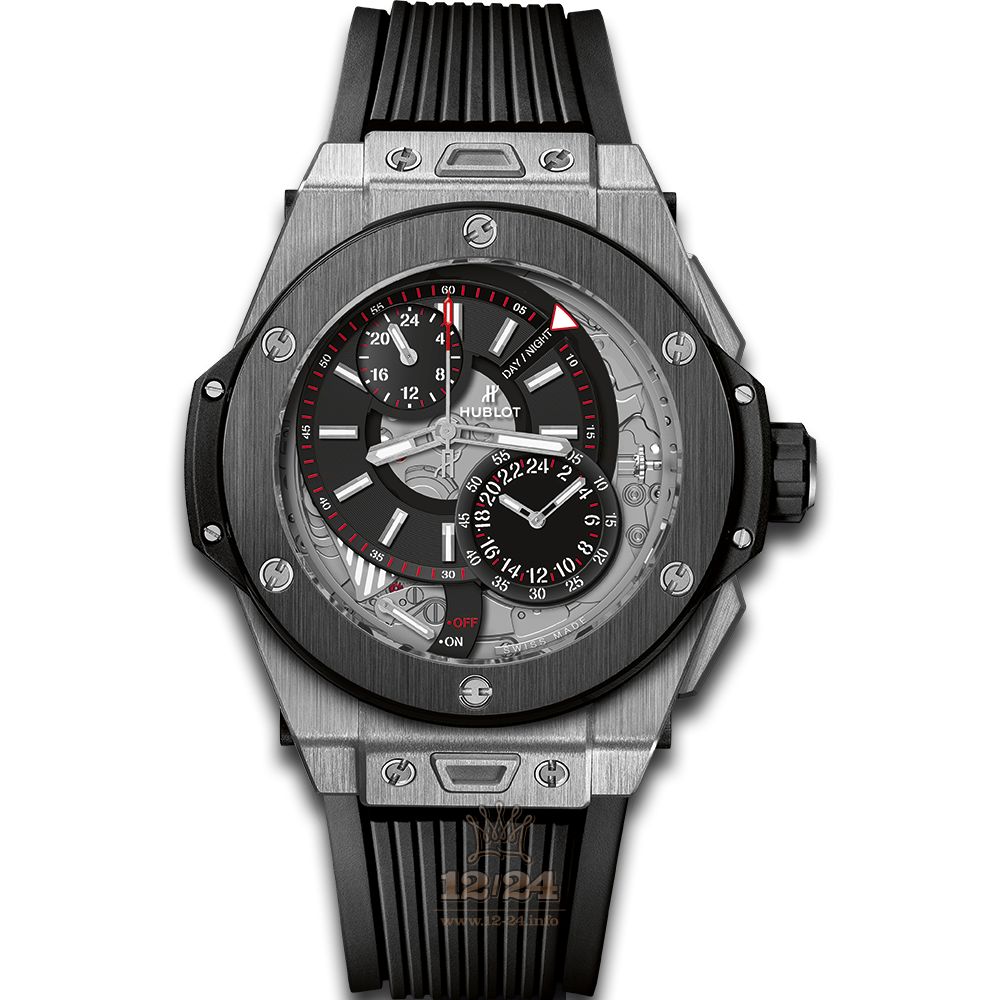 Hublot Big Bang Watch 403.NM.0123.RX 45 mm Titanium Case Black Dial