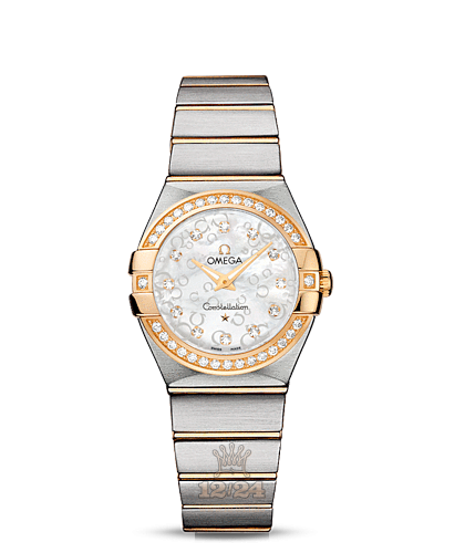 Omega Constellation Watch 123.25.27.60.55.010 27 mm Steel / Yellow gold Case White Dial