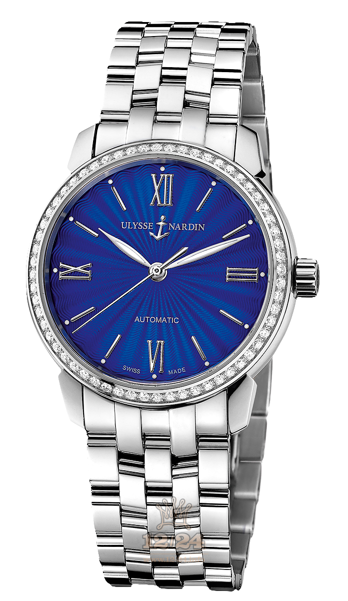 Ulysse Nardin Classic Watch 8103-116B-7/E3 31 mm Stainless steel Case Blue Dial