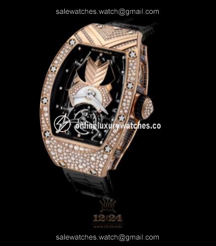 Richard Mille Women's Collection Watch RM 71-01 52 mm Red gold Case