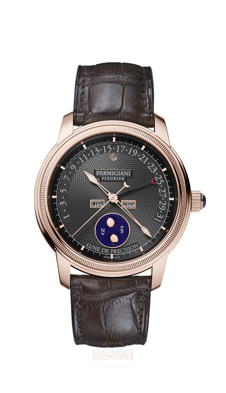 Parmigiani Fleurier Toric Watch PFH427-1600200-HA1241 42 mm Pink gold Case Gray Dial