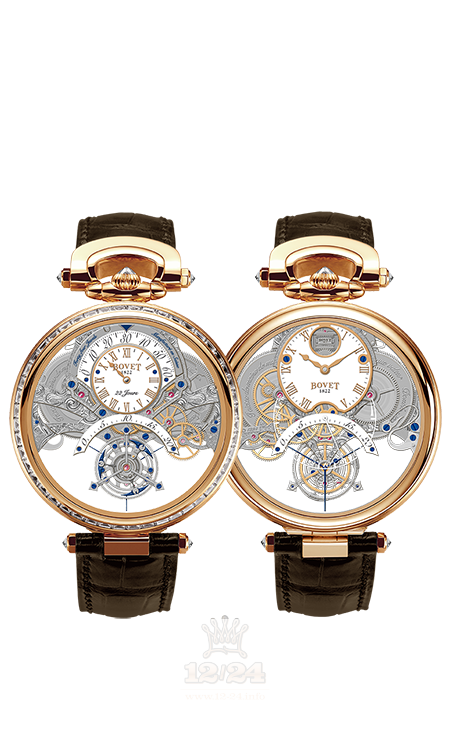 Bovet Fleurier Grandes Complications Watch AI22001-SB1 45 mm Pink gold Case White Dial