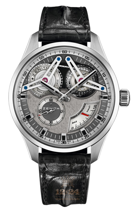 Zenith Academy Watch 95.2260.4810/21.C759 46 mm Titanium Case Gray Dial