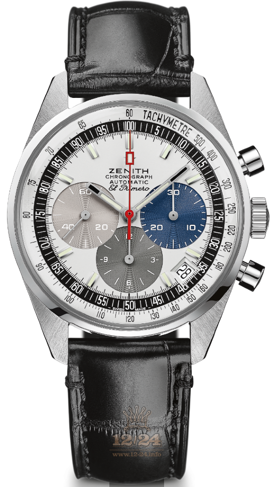 Zenith Chronomaster Watch 03.A386.400/69.C815 38 mm Stainless steel Case Silver Dial