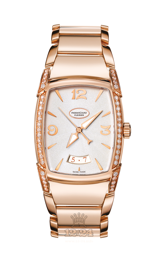 Parmigiani Fleurier Kalpa Watch PFC123-1020700-B10002 38 mm Pink gold Case White Dial