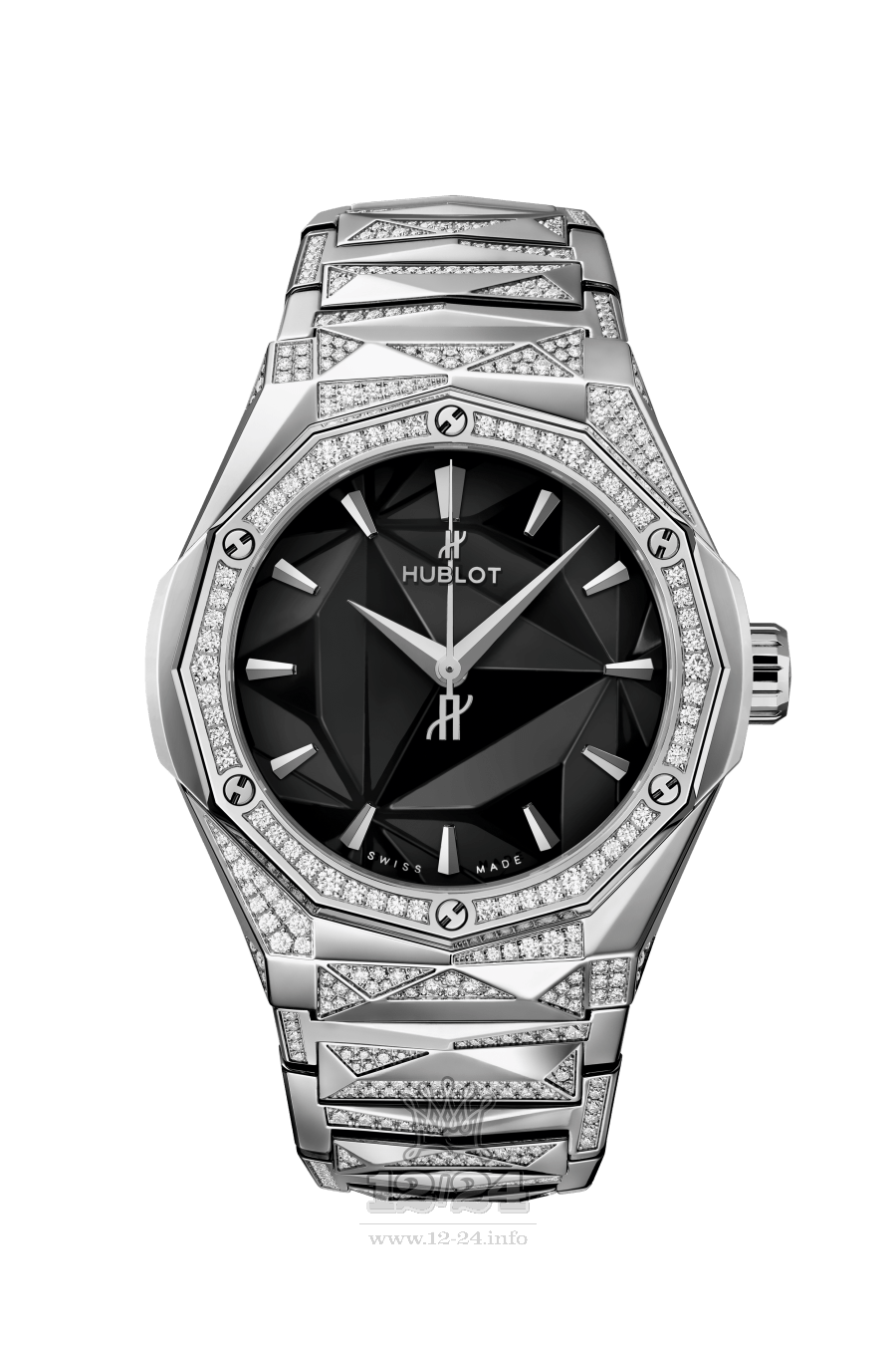 Hublot Classic Fusion Watch 550.NS.1800.NS.3804.ORL22 40 mm Titanium Case Black Dial