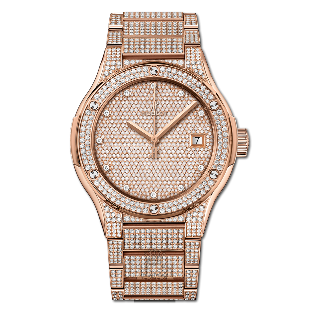 Hublot Classic Fusion Watch 510.OX.9000.OX.3704 45 mm Red gold Case