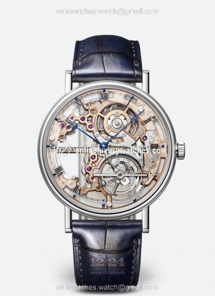 Breguet Classique Complications Watch 5395PT/RS/9WU 41 mm Platinum Case Gray Dial