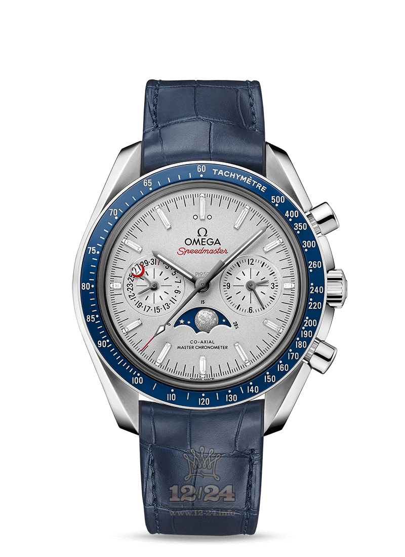 Omega Speedmaster Watch 304.93.44.52.99.004 45 mm Platinum Case Gray Dial