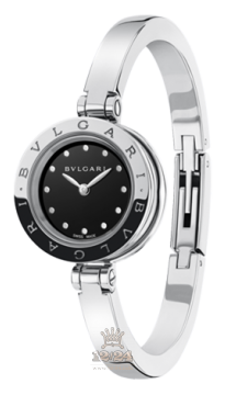 Bvlgari B.Zero1 Watch 102319 BZ23BSS.M 23 mm Stainless steel Case Black Dial