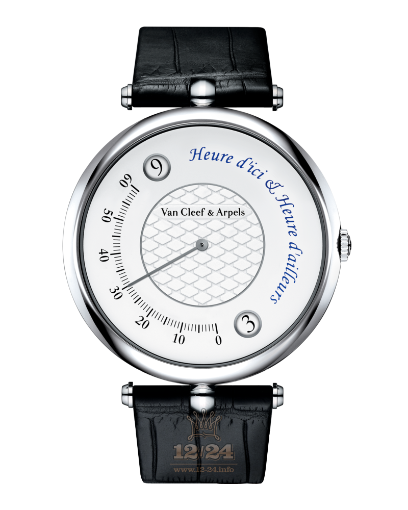 Van Cleef Pierre Arpels Watch VCARO4II00 White gold Case White Dial