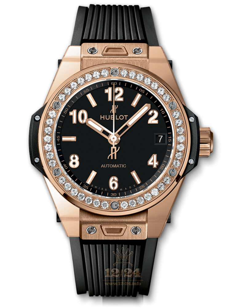 Hublot Big Bang Watch 465.OX.1180.RX.1204 Pink gold Case Black Dial
