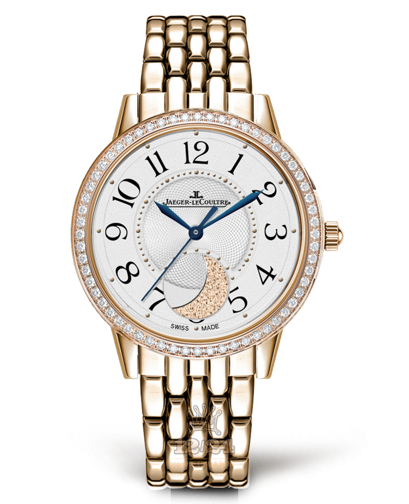 Jaeger-LeCoultre Rendez-Vous Watch 3572120 34 mm Pink gold Case Silver Dial