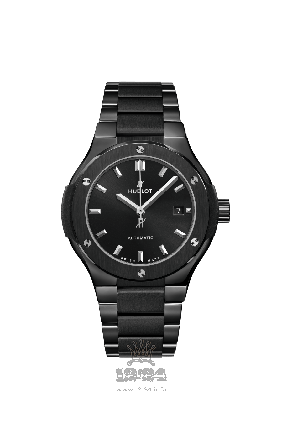 Hublot Classic Fusion Watch 585.CM.1470.CM 33 mm Ceramics Case Black Dial