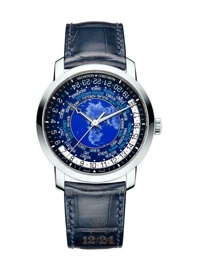 Vacheron Constantin Traditionnelle Watch 86060/000P-9772 42 mm Platinum Case Dark blue Dial