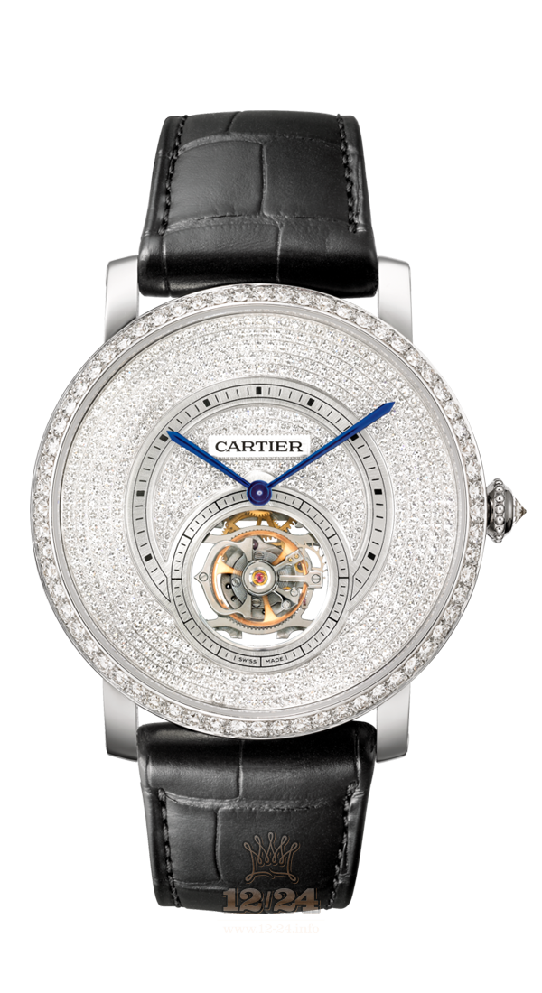 Cartier Rotonde de Cartier Watch HPI00592 40 mm White gold Case Silver Dial