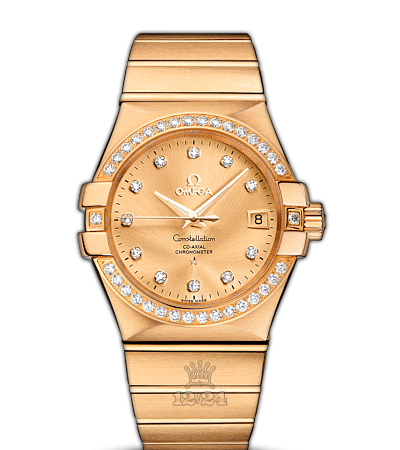 Omega Constellation Watch 123.55.35.20.58.001 35 mm Yellow gold Case