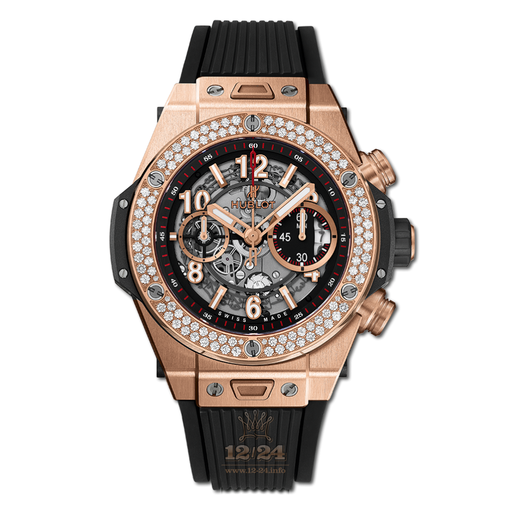 Hublot Big Bang Watch 411.OX.1180.RX.1104 45 mm Red gold Case Gray Dial