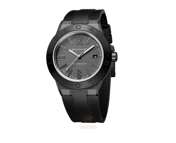 Bvlgari Diagono Watch 102307 DG41C14SMCVD 41 mm Ceramics Case Black Dial