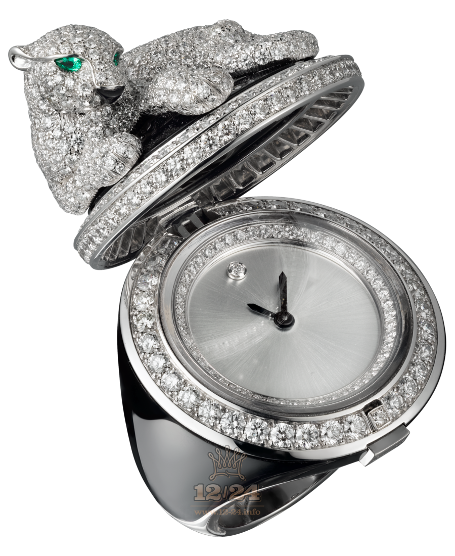 Cartier Creative jewelry watches Watch HPI00693 White gold Case Silver Dial