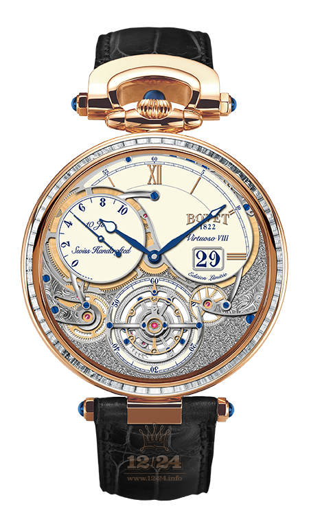 Bovet Fleurier Grandes Complications Watch T10GD005-SB1 44 mm Pink gold Case White Dial