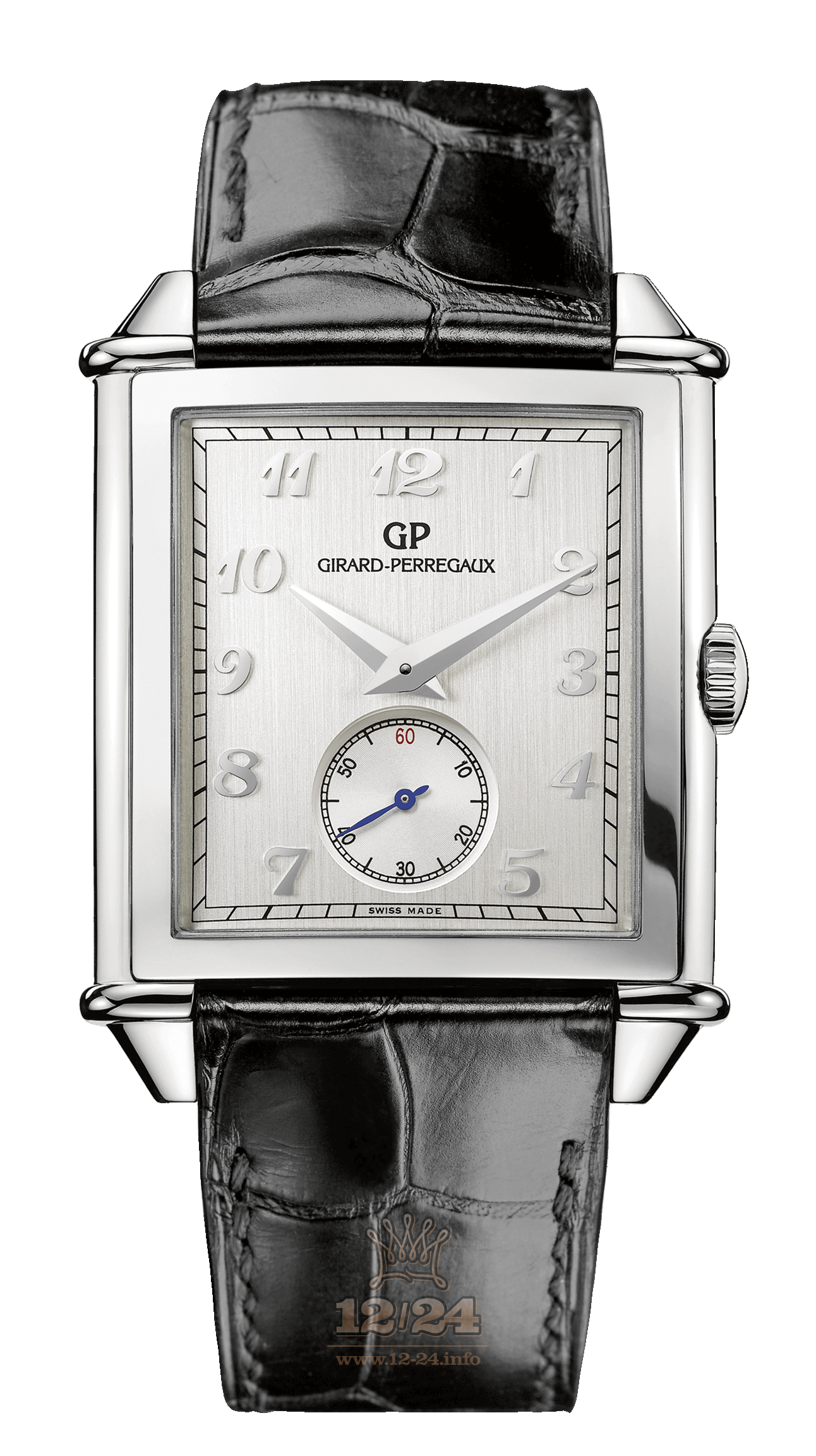 Girard Perregaux Vintage 1945 Watch 25880-11-121-BB6A 36 mm Stainless steel Case Silver Dial
