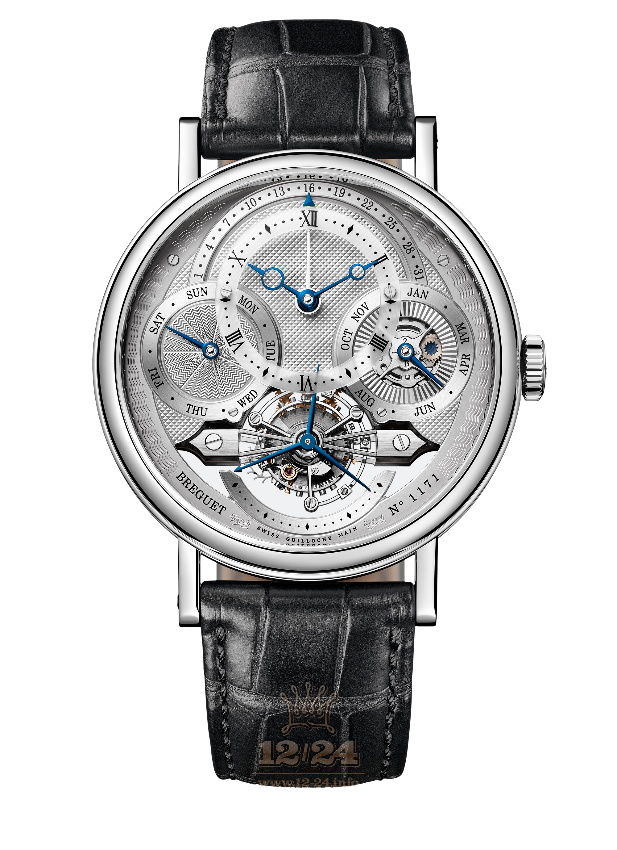 Breguet Classique Complications Watch 3797PT/1E/9WU 41 mm Platinum Case Silver Dial