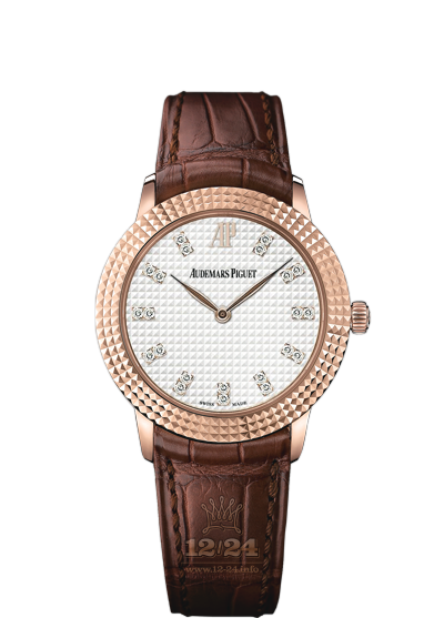 Audemars Piguet Classique Watch 77231OR.GG.A088CR.02 30 mm Pink gold Case White Dial