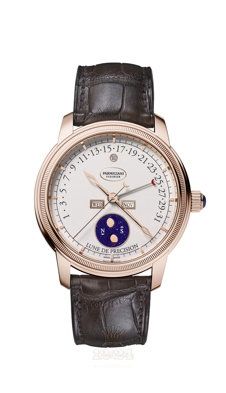 Parmigiani Fleurier Toric Watch PFH427-1602400-HA1241 42 mm Pink gold Case White Dial